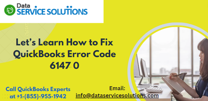 QuickBooks Error Code 6147 0