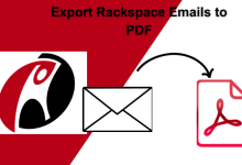 Export Rackspace emails to PDF